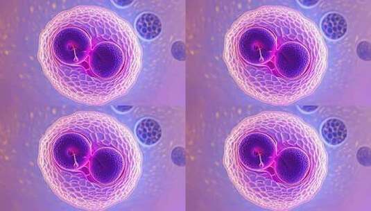 细胞在分子微生物医学工程3D渲染动画高清在线视频素材下载