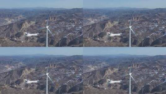 三门峡乡村风景高清在线视频素材下载