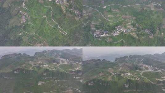 八面山山顶星空营地高清在线视频素材下载