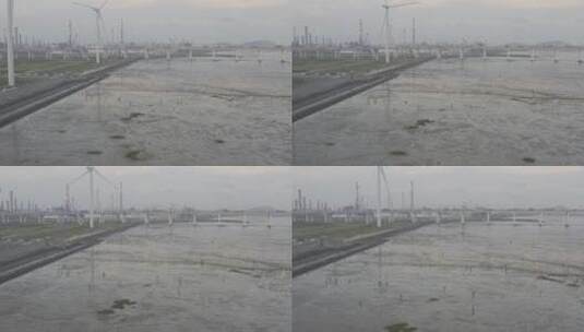 杭州湾跨海大桥航拍高清在线视频素材下载