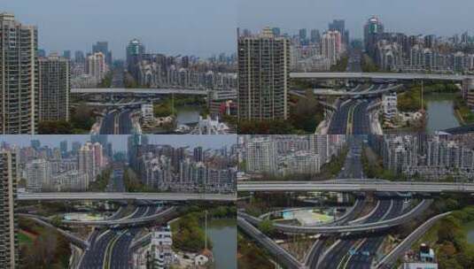上海城市街区影像高清在线视频素材下载