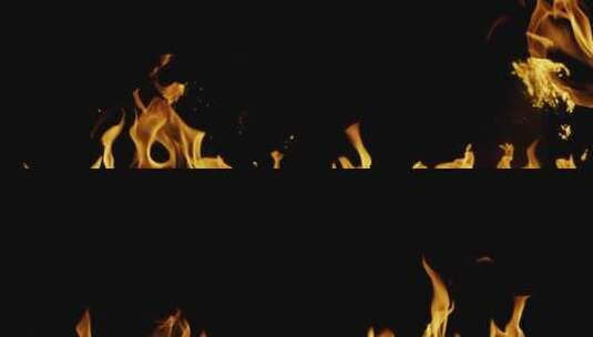 底部燃烧的火焰 (6)高清在线视频素材下载