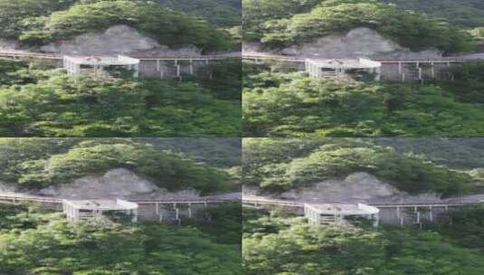 湖北襄阳尧治河4A风景区竖屏航拍高清在线视频素材下载