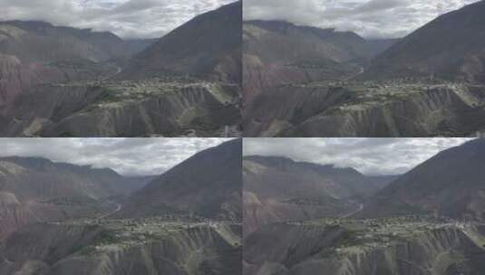 20200620 西藏盐井日出 悬崖村落 4k _0095高清在线视频素材下载
