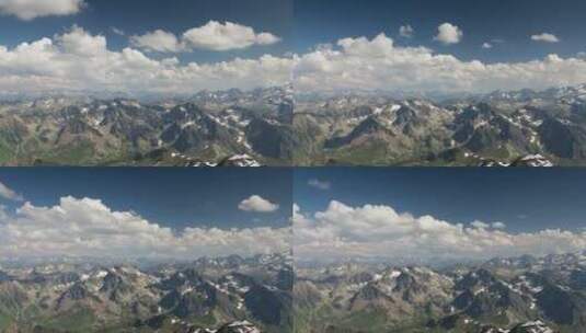 山脉的风景高清在线视频素材下载