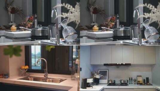 厨房 现代厨房 厨房素材高清在线视频素材下载