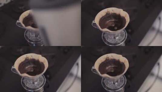用过滤器过滤咖啡高清在线视频素材下载