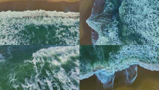 沙滩海浪1高清在线视频素材下载