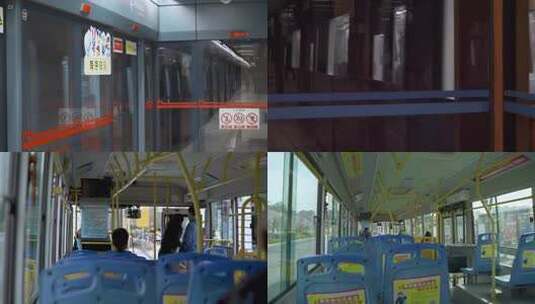 合集_西安疫情下的地铁公交车4K高清在线视频素材下载