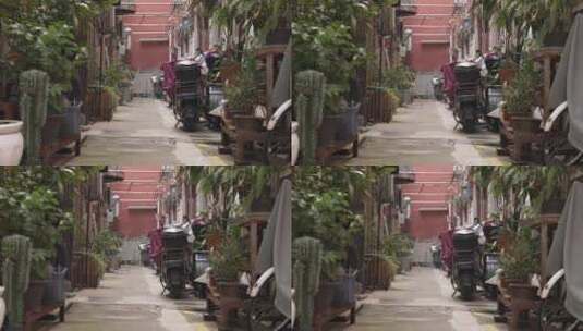 上海弄堂生活场景高清在线视频素材下载