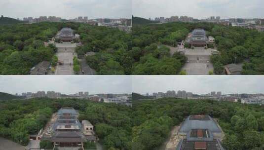 江苏徐州汉文化园航拍高清在线视频素材下载