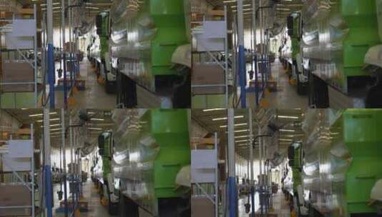 工厂车间 特种车辆 工业园区 中国制造高清在线视频素材下载