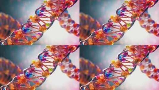 基因链染色体工程高清在线视频素材下载