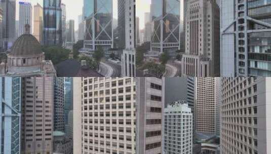 香港汇丰总行大厦高清在线视频素材下载