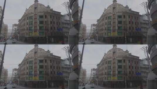 上海 黄河路 苔圣园 街道高清在线视频素材下载