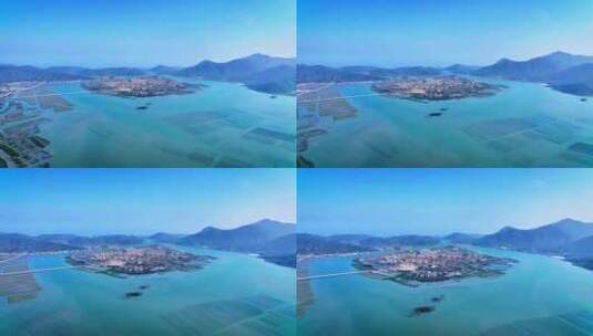 惠东盐州岛航拍视频高清在线视频素材下载