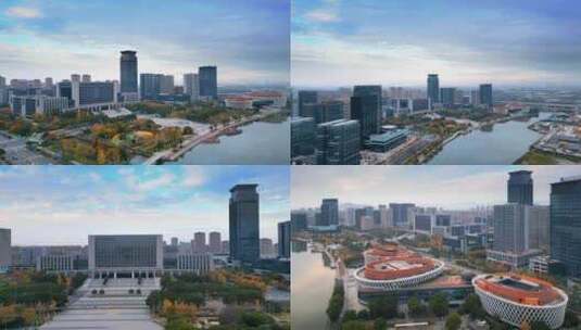 宁波市镇海区城市风光 合集高清在线视频素材下载