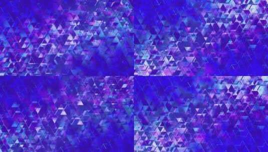 蓝紫色动态企业三角高清在线视频素材下载