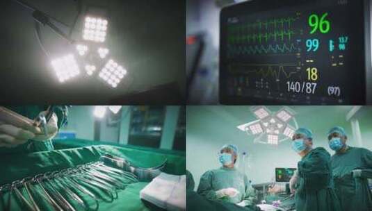医生做手术 手术室 医师节高清在线视频素材下载