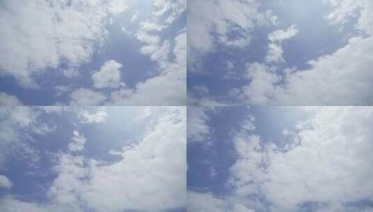 原创大气唯美蓝天白云4K-2高清在线视频素材下载