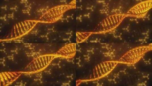 高科技Si-fi分子人类dna动画未来背高清在线视频素材下载