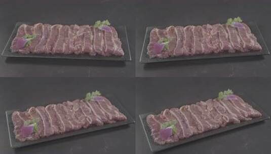 牛肉鲜牛肉LOG视频素材高清在线视频素材下载