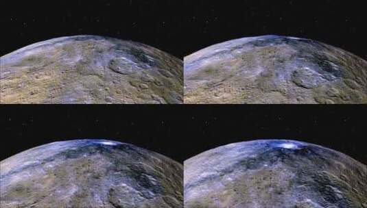 矮行星的动画视频高清在线视频素材下载
