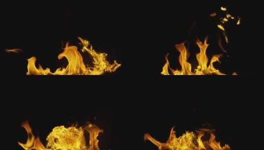 底部燃烧的火焰 (7)高清在线视频素材下载