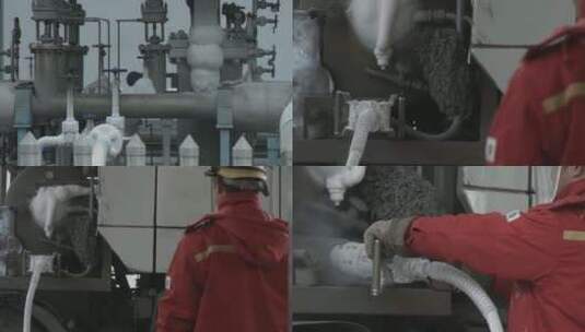 机器制造厂里的特写镜头高清在线视频素材下载