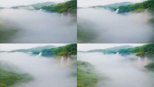 黔西南州马岭河大峡谷瀑布延时4k竖屏实拍高清在线视频素材下载