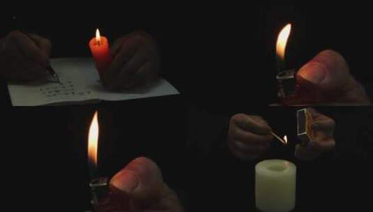 蜡烛素材高清在线视频素材下载