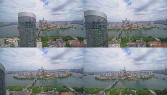 广西柳州城市航拍高清在线视频素材下载