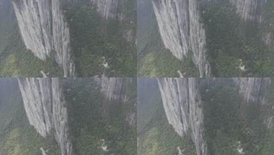 中国湖北恩施大峡谷风景区大气磅礴山峦悬崖高清在线视频素材下载