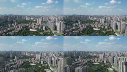 重庆大渡口区全景航拍高清在线视频素材下载