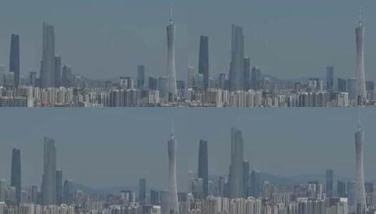 中国广东省广州市荔湾区白鹅潭高清在线视频素材下载