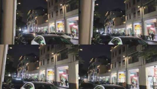 广州夜景骑楼街_8K高清在线视频素材下载