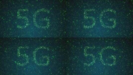 5g刻字编码数字的动态背景高清在线视频素材下载