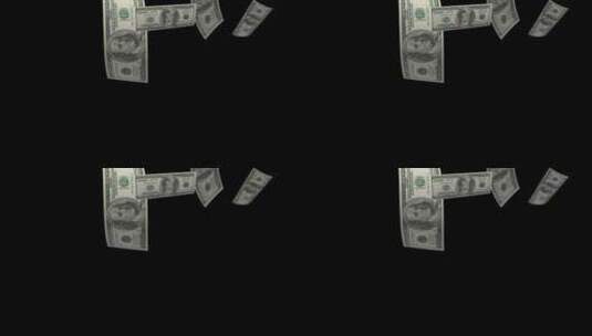 钱从顶级动画4K阿尔法高清在线视频素材下载