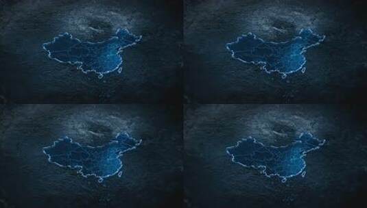 中国省份地图视频 素材高清在线视频素材下载