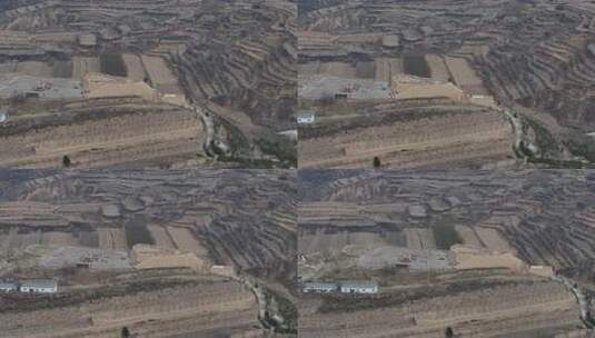山西西侯度遗址高清在线视频素材下载