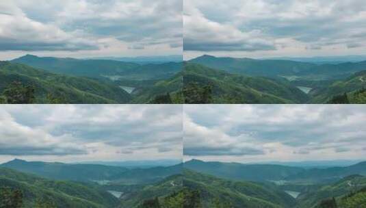 湖南郴州回龙山景区自然风光4k高清在线视频素材下载