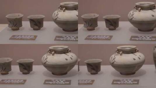 古董茶器茶碗茶罐水罐 ~高清在线视频素材下载