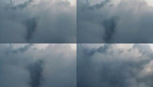 云层上的美景，一切尽在不言中，治愈系风景高清在线视频素材下载