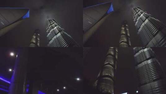 上海夜晚高清在线视频素材下载