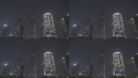 城市夜景 夜景车流高清在线视频素材下载