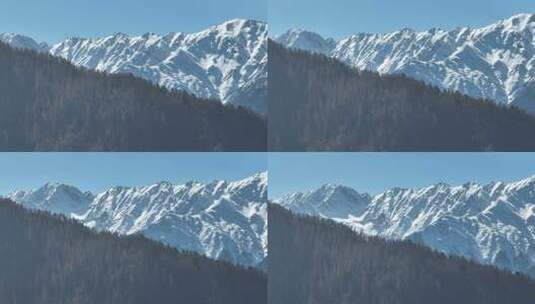 西藏 南迦巴瓦峰 航拍 709 雪山高清在线视频素材下载