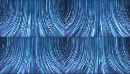 蓝色的粒子光线条纹晚会演出舞台背景视频高清在线视频素材下载