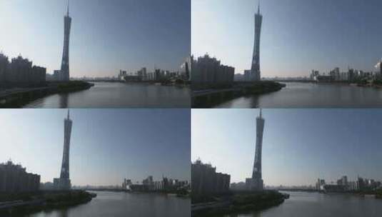 广州电视塔高清在线视频素材下载