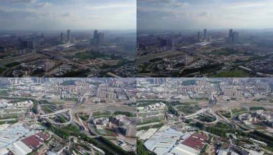 2023广州增城新塘城市建设高清在线视频素材下载