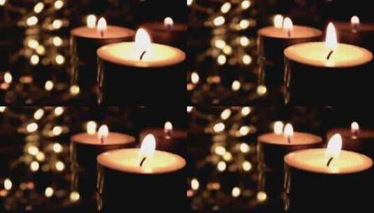 蜡烛的烛光高清在线视频素材下载